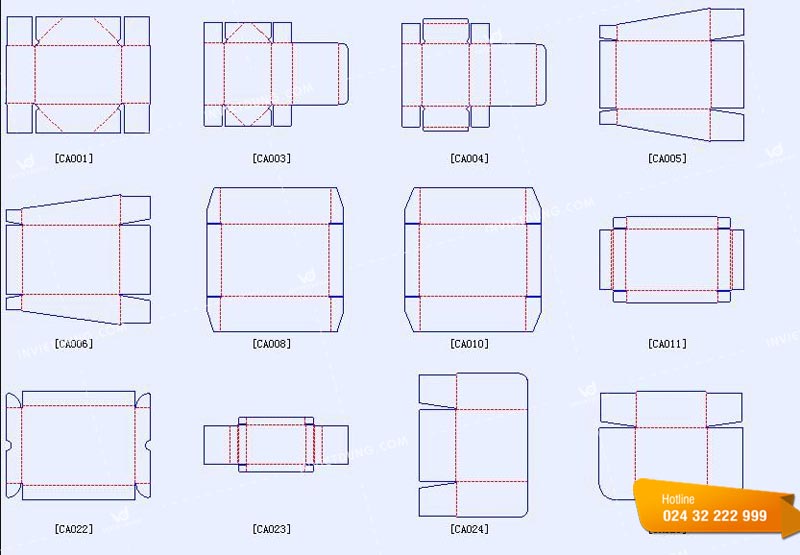 Sử dụng phần mềm thiết kế bao bì hộp giấy