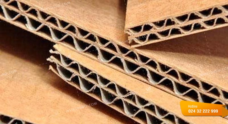 Phôi bìa giấy carton 5 lớp