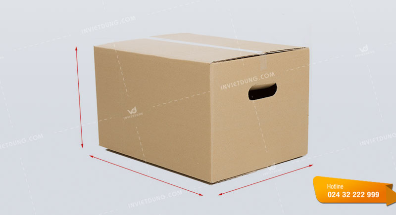 Kích thước thùng carton 10kg