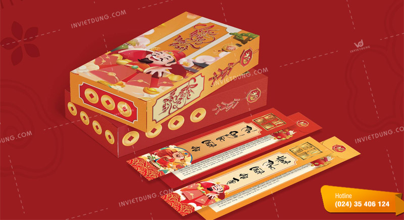 Mẫu bao lì xì gieo quẻ
