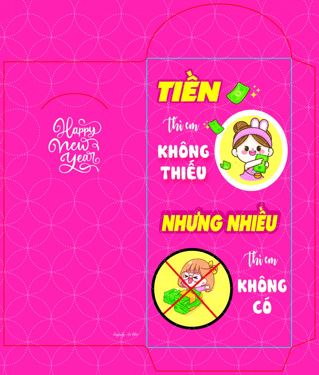 Mẫu thiết kế bao lì xì