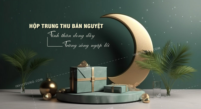 Tham khảo 22+ mẫu hộp bánh trung thu bán nguyệt độc đáo