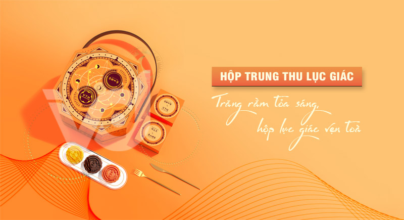Tổng hợp 20 mẫu hộp bánh trung thu lục giác thiết kế đẹp sang trọng