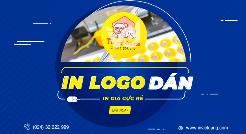 In logo dán, decal logo