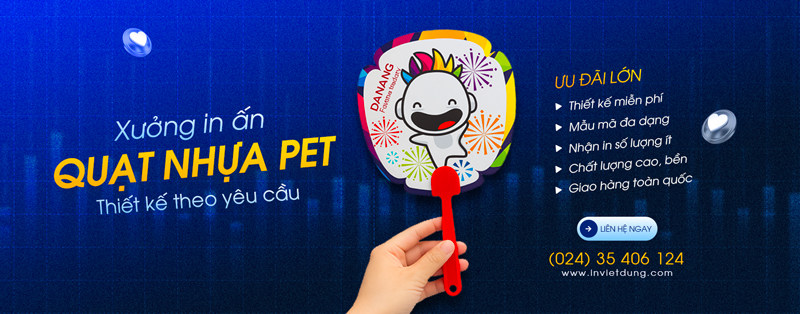 In quạt nhựa PET
