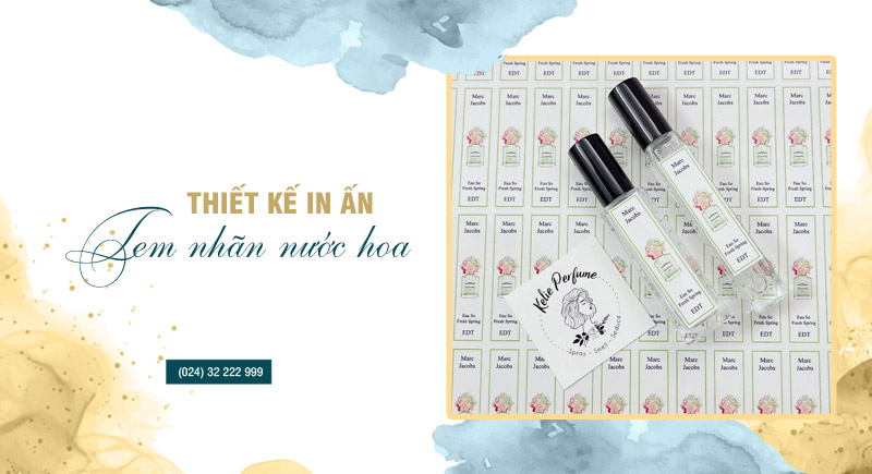 In tem nhãn nước hoa chiết