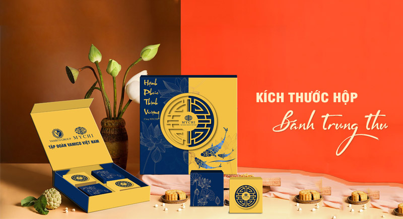 Kích thước hộp đựng bánh trung thu tiêu chuẩn