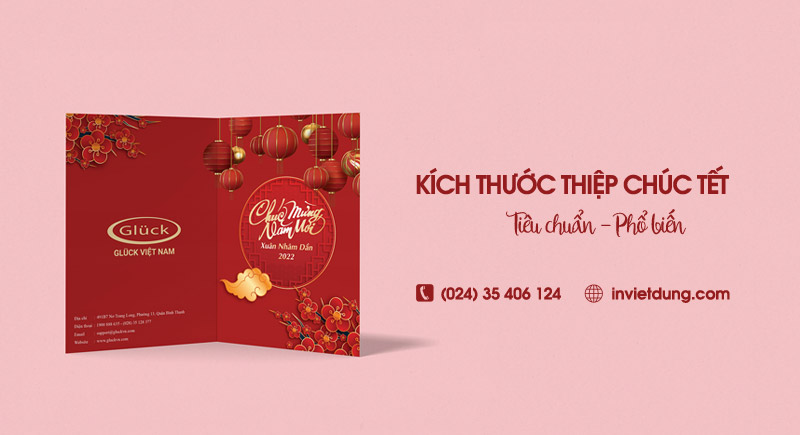 Kích thước thiệp chúc Tết bao nhiêu là đúng chuẩn?