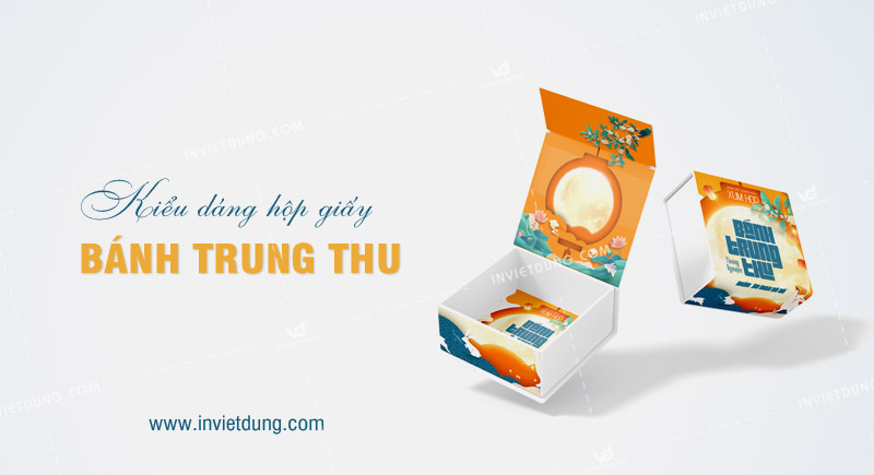 Kiểu dáng hộp bánh trung thu phổ biến hiện nay