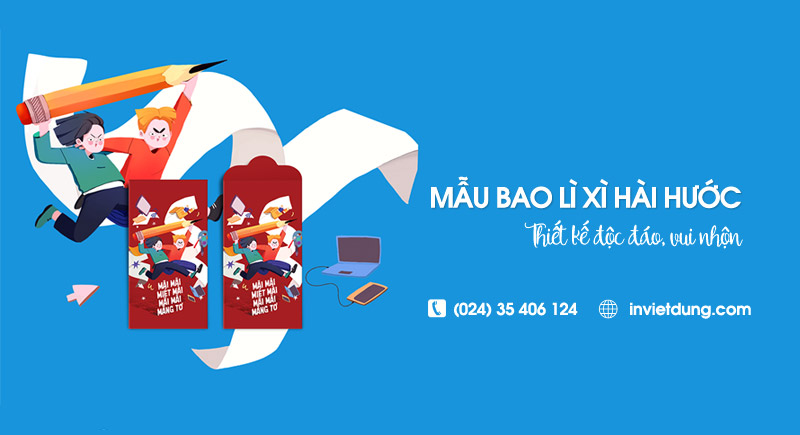 Tổng hợp 15+ mẫu bao lì xì hài hước, cười ra nước mắt