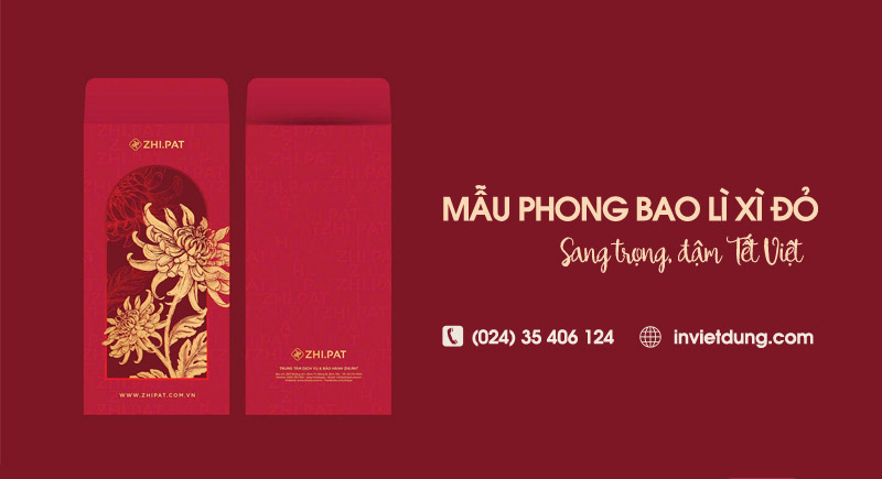 Tổng hợp 17+ mẫu phong bao lì xì màu đỏ đẹp ấn tượng