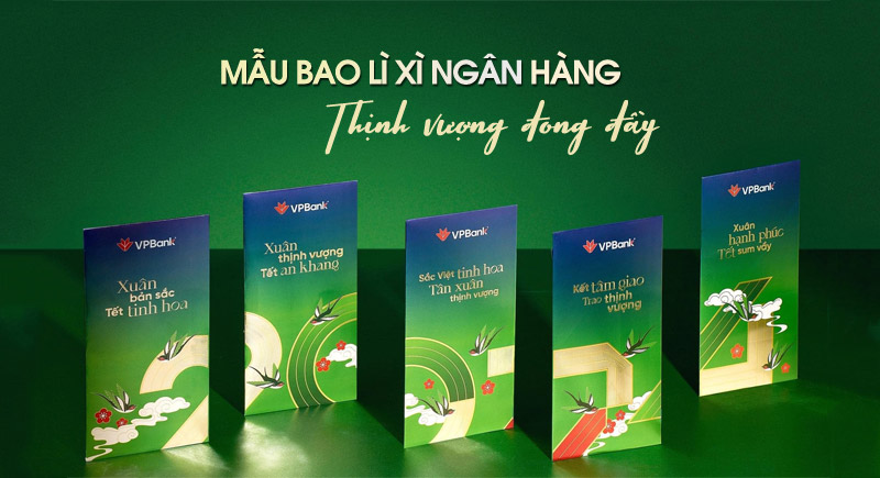 Tổng hợp 29+ mẫu bao lì xì ngân hàng thiết kế ấn tượng