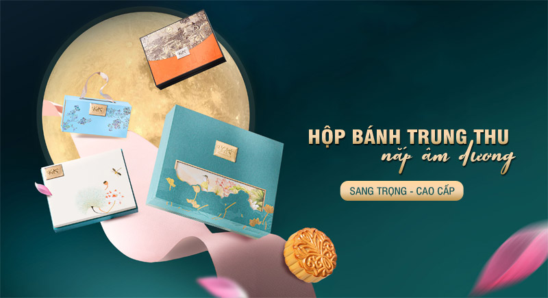 Tổng hợp 22+ mẫu hộp bánh trung thu âm dương cao cấp