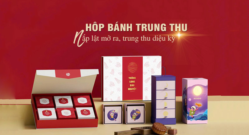 Tổng hợp 15+ mẫu hộp bánh trung thu nắp lật cao cấp