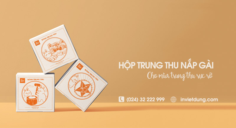 Top 20+ mẫu hộp đựng bánh trung thu nắp gài ấn tượng