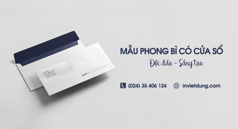 Mẫu phong bì có cửa sổ