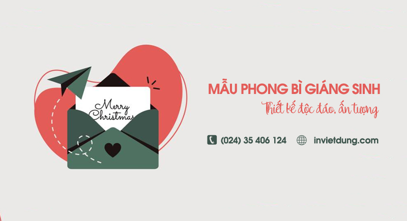 Mẫu phong bì giáng sinh