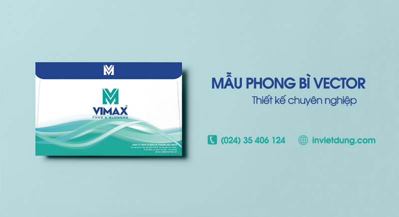 Mẫu phong bì thư vector