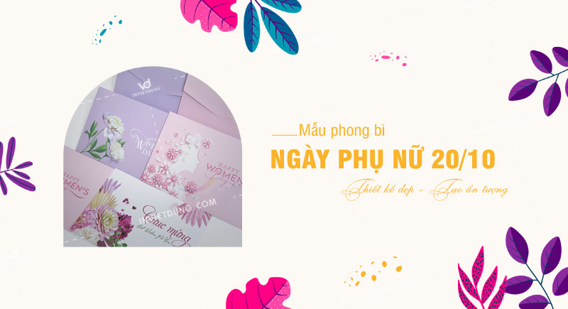 Tổng hợp những mẫu phong bì 20/10 thiết kế đẹp