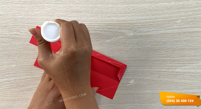 Hướng dẫn cách gấp bao lì xì gieo quẻ đơn giản