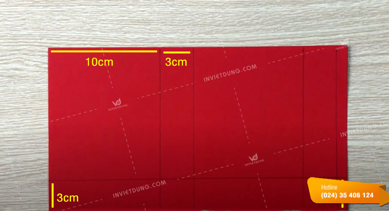 Hướng dẫn cách gấp bao lì xì gieo quẻ đơn giản