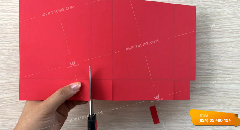 Hướng dẫn cách gấp bao lì xì gieo quẻ đơn giản