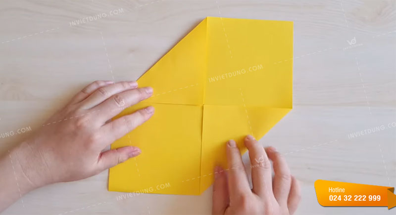 Cách gấp phong bì đơn giản, độc đáo
