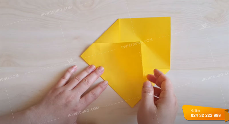 Cách gấp phong bì đơn giản, độc đáo
