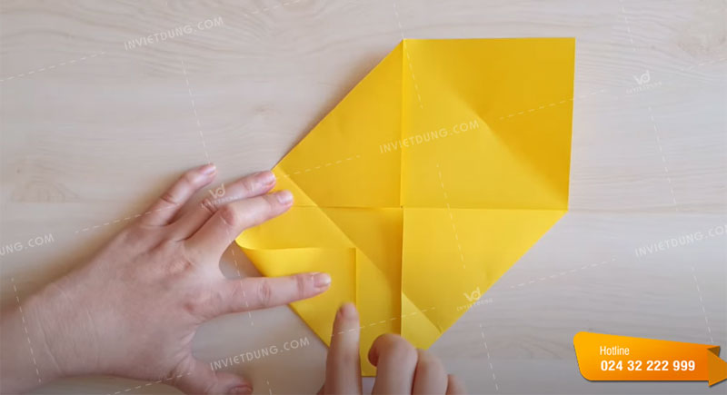 Cách gấp phong bì đơn giản, độc đáo