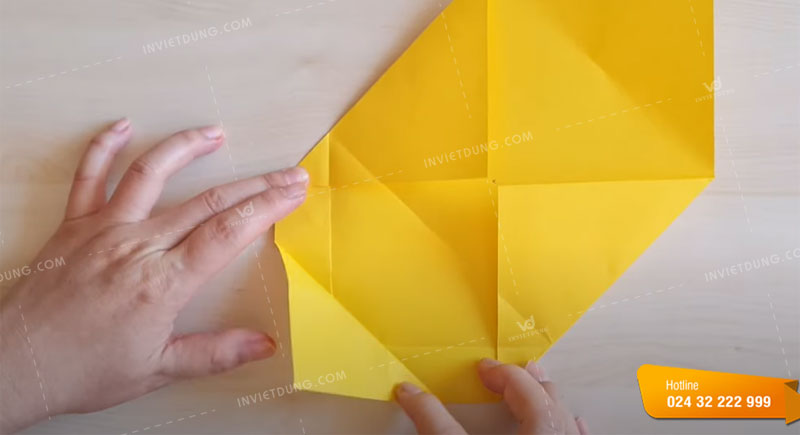 Cách gấp phong bì đơn giản, độc đáo