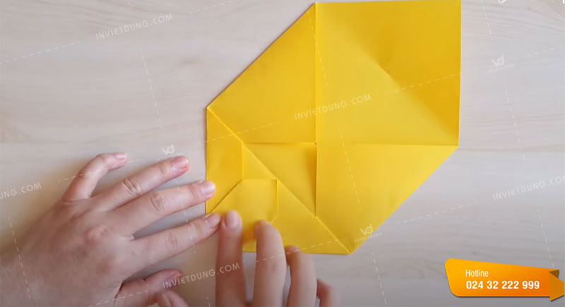 Cách gấp phong bì đơn giản, độc đáo