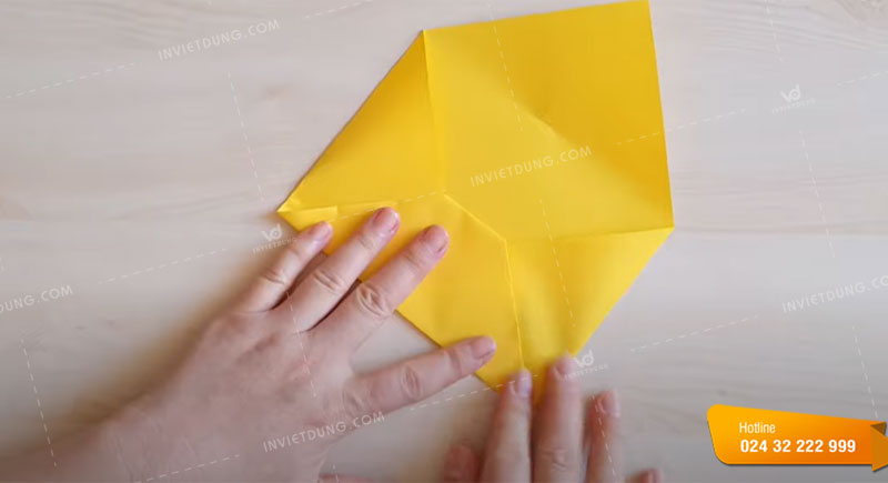 Cách gấp phong bì đơn giản, độc đáo