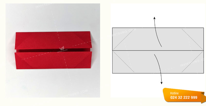 Hướng dẫn tự cách gấp hộp Origami đựng bánh trung thu đơn giản