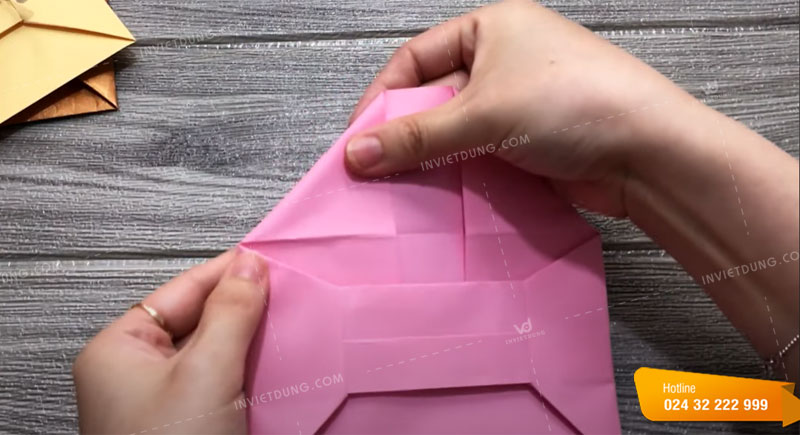 Cách làm phong bì thư bằng giấy A4 không cần keo