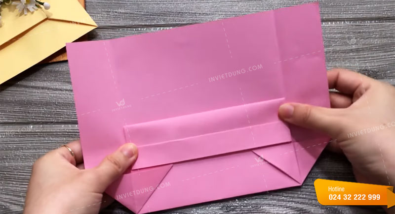 Cách làm phong bì thư bằng giấy A4 không cần keo