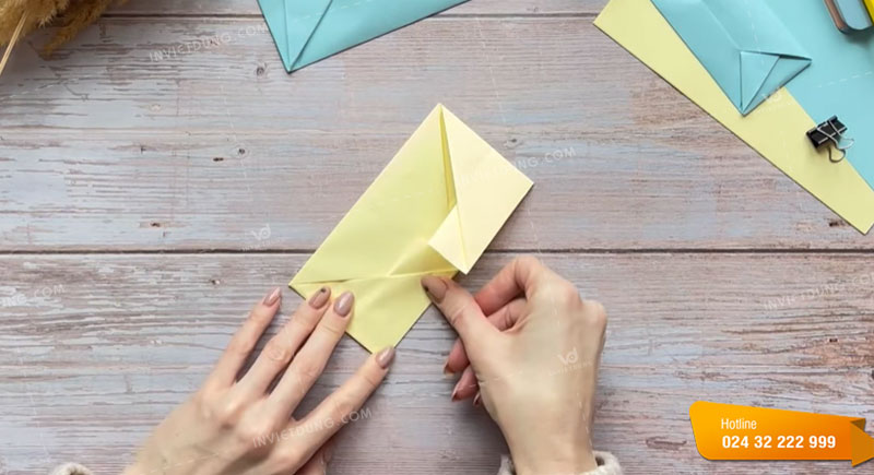 Cách làm phong bì đựng thiệp, card đơn giản bằng giấy A4 không cần keo dán