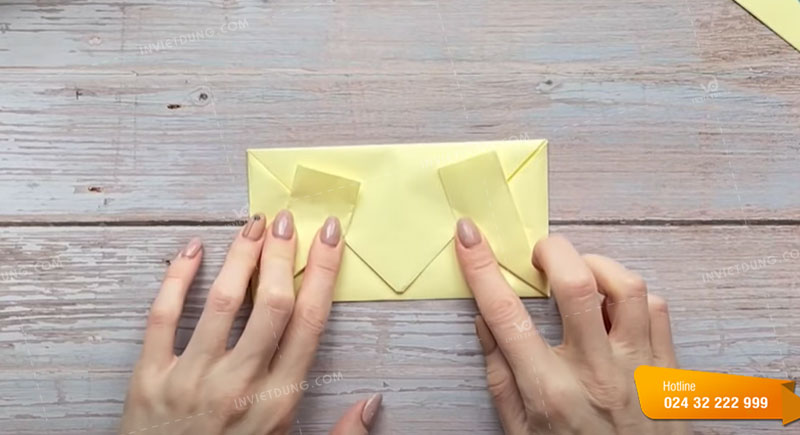 Cách làm phong bì đựng thiệp, card đơn giản bằng giấy A4 không cần keo dán