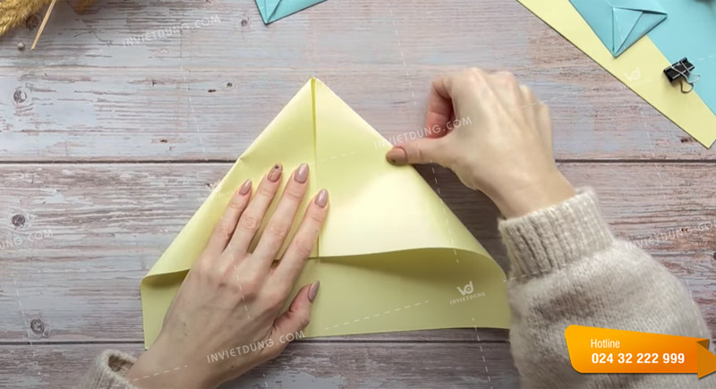 Cách gấp phong bì kiểu Nhật đơn giản để đựng thiệp mời, card
