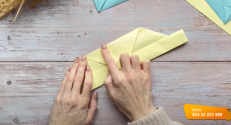 Cách gấp phong bì kiểu Nhật đơn giản để đựng thiệp mời, card