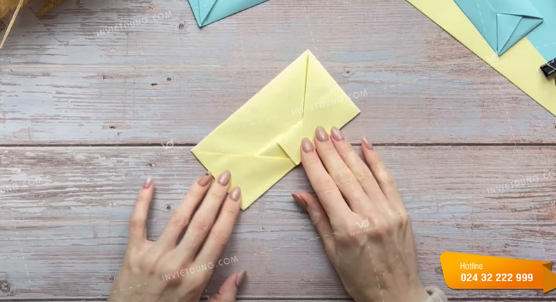 Cách gấp phong bì kiểu Nhật đơn giản để đựng thiệp mời, card