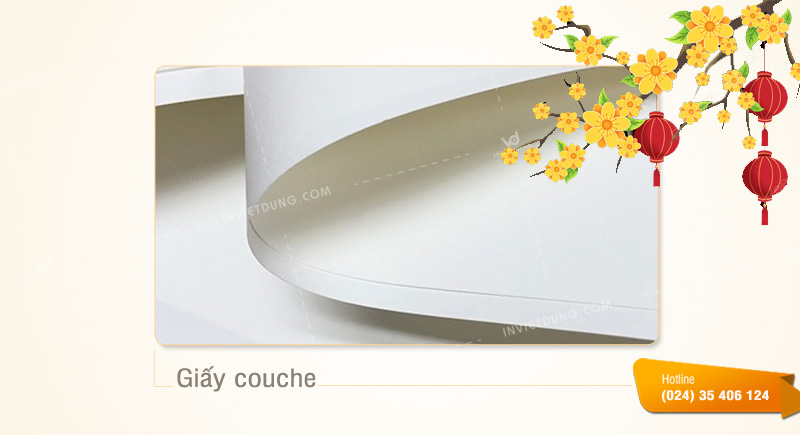 Chất liệu giấy couche