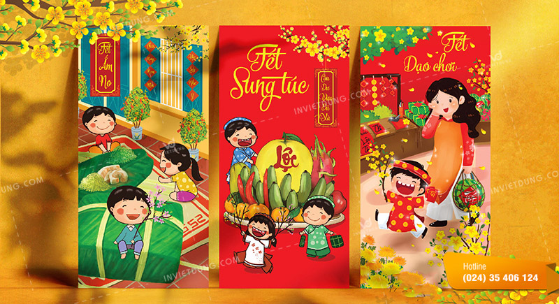 Câu chúc trên bao lì xì dành cho cho cha mẹ, ông bà