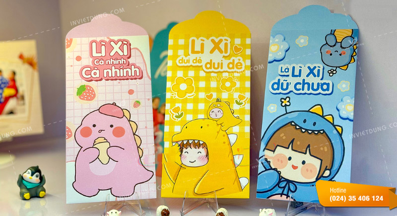 Câu chúc trên bao lì xì dành cho trẻ em
