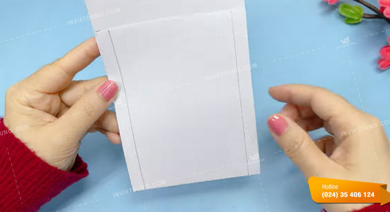 Hướng dẫn 2 cách làm phong bao lì xì bằng giấy A4 có keo