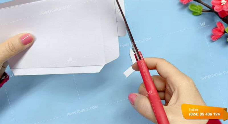 Hướng dẫn 2 cách làm phong bao lì xì bằng giấy A4 có keo