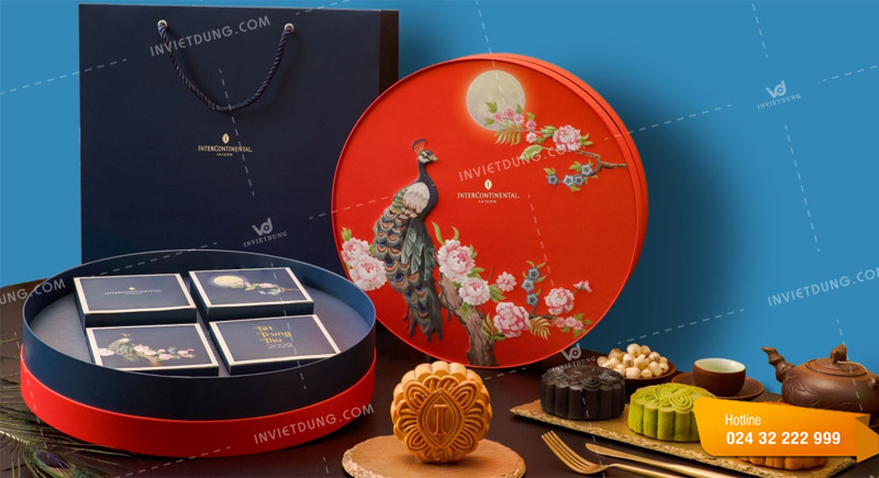 Kiểu dáng hộp bánh trung thu cánh bướm