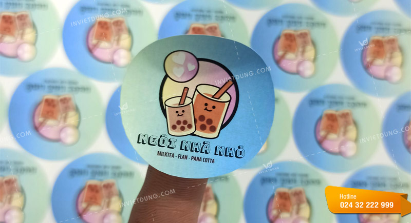Mẫu tem nhãn nước ép hoa quả giá rẻ