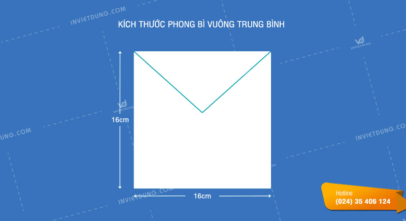 Mẫu phong bì vuông