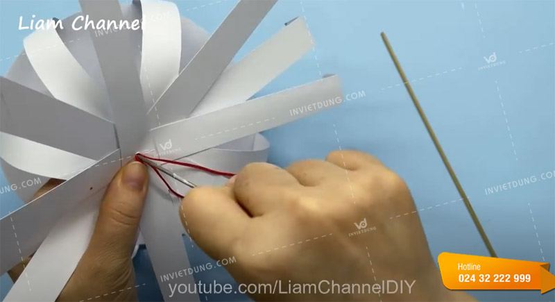 Hướng dẫn cách làm đèn trung thu bằng giấy A4