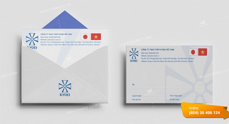 Những điều cần lưu ý khi thiết kế phong bì